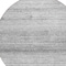Homeroots 8' Gray And Silver Round Striped Washable Indoor Outdoor Area Rug 589682 - alternate 6