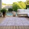 Homeroots 3' X 5' Lavender And Ivory Geometric Washable Indoor Outdoor Area Rug 613013 - alternate 7