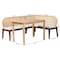 Bali & Pari Okinawa Natural Rattan Dining Nook Set 261-13538-13539-13423-ZORO - alternate 7