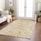 Homeroots 3' X 5' Gold And Ivory Animal Print Washable Indoor Outdoor Area Rug 600612 - alternate 9