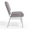 Flash Furniture Gray Fabric Church Chair, PK4 4-XU-CH0221-GY-SV-BAS-GG - alternate 7