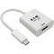 Tripp Lite USB C to HDMI 4K Adapter Converter USB Type C 3.1 M/F White 6in U444-06N-HD4K6W - alternate 1