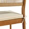 Alaterre Furniture Barton 7-Piece Patio Dining Set, Weather-Resistant Outdoor Dining Table, 6 Stackable Patio Chairs 80-OUTD-WD-DIN-SET2 - alternate 13