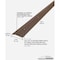 M-D Building Products Building Products 2'' X 72'' Forest Brown Aluminum Carpet Trim with Screw Nails 43374 - alternate 4
