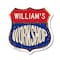 Signmission William's Workshop, 18 Inch X 18 Inch, Plastic Sign SHI-P-18-489-WILLIAM - alternate 1