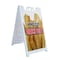 Signmission Hand Cut French Fries, A-Frame & 2 Decals Installed, Heavy-Duty Plastic Frame SBHD-D-2436-Hand Cut French Fries - alternate 1