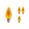 Bulbrite Fiesta 4w Dimmable F15 LED Filament Lght Bulb Med (E26) Base - 2100K (Amber Lght), 280 Lumens, 4PK 862790 - alternate 1