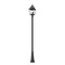 Z-Lite Raphael Sand Black 3 Light Outdoor Post Mounted Fixture 5029PHBR-519P-BK - alternate 4
