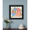 Homeroots Spring Floral Black Framed Print Wall Art 529908 - alternate 4