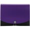 Smead Poly Expanding File, 0.88in Exp, 12 Sections, Cord/Hook Closure, 1/6-Cut Tabs, Letter, Black/Purple 70862 - alternate 6