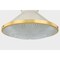 Hudson Valley Lighting Highclere 17.75 in. Flush Mount in Aged Brass/Off-White by Mark D. Sikes MDS2403-AGB/OW - alternate 5