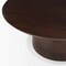 Homeroots 14in Brown Solid Wood Hand Finished Round Vanity Tray 731280 - alternate 4