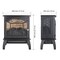 Edendirect 18 in. Freestanding Infrared Electric Fireplace with Timer in Black ZR-W1769112698 - alternate 5
