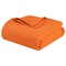 Homeroots King Burnt Orange Cotton Woven Geometric Blanket 549086 - alternate 1