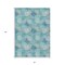 Homeroots 3' X 5' Teal Blue Gray And Ivory Polka Dot Washable Indoor Outdoor Area Rug 594286 - alternate 6