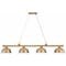 Z-Lite Cordon Heritage Brass 4 Light Billiard 2306-4HBR-D13HBR - alternate 6
