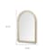 Homeroots 35" Natural Arch Wood Framed Accent Mirror 376420 - alternate 4
