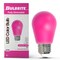 Bulbrite 25-Watt Equivalent Ceramic Pink Color S14 Weatherproof Outdoor E26 Medium Base LED Light Bulb, 10PK 862323 - alternate 3