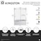 Kingston Brass 60" Acrylic Anti-Skid Alcove Right-Hand Drain Tub with Left Sliding Tub Door, White/Polished Chrome KVTAP6032R21A1 - alternate 4