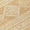 Homeroots 8' Gold And Ivory Round Southwestern Washable Indoor Outdoor Area Rug 593680 - alternate 4
