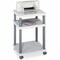 Safco Desk-Side Printer Stand, Light Gray 1860GR - alternate 1