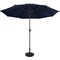 Pure Garden 9 ft Round Patio Umbrella Easy Crank, Vented Canopy Outdoor Umbrella for Shade 50-LG1419 - alternate 5