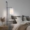 Jonathan Y Andre 11.5" 1-Light Contemporary Industrial Iron Plug-In w/Adjustable White Marble Table LED Sconce,  JYL1304A - alternate 9