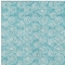 Homeroots 9' X 12' Teal Blue And Ivory Geometric Washable Indoor Outdoor Area Rug 583394 - alternate 5