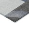 Homeroots 8' X 10' Gray Blue And Ivory Geometric Washable Indoor Outdoor Area Rug 616727 - alternate 4