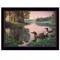 Homeroots Northern Tranquility 1 Black Framed Print Wall Art 415658 - alternate 1