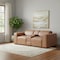 Homeroots 90in Brown Italian Leather Power Reclining Loveseat With Storage 720556 - alternate 7