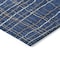 Homeroots 10' X 14' Navy Blue Gray And Brown Striped Washable Indoor Outdoor Area Rug 597414 - alternate 6