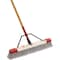Harper 24'' W.x64'' L. Wood Handle Fine Sweep Push Broom 2224A - alternate 1