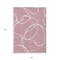 Homeroots 3' X 5' Pink And Ivory Abstract Washable Indoor Outdoor Area Rug 597499 - alternate 5