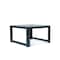 Leisuremod Chelsea 5-Pc Aluminum Outdoor Sectional Set with Coffee Table, 6-Person, Weatherproof CSTBL-4BL - alternate 6