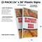 Signmission Elephant Ears, Plastic Signs Only 24 Inch x 36 Inch, Corrugated Plastic, 2PK CSB-2436-2PACK-Elephant Ears - alternate 2