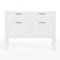Martha Stewart Hutton Shaker Style Home Office 4 Drawer Lateral File Cabinet in White w/Polished Brass Hardware ZG-ZP-13-WH-GLD-MS - alternate 11