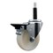 Service Caster 4'' Nylon Swivel 3/4'' Expanding Stem Caster with Brake SCC-EX20S414-NYS-PLB-34 - alternate 1
