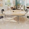 Flash Furniture Wren 60 in Flower Adjustable Height Activity Table, Thermal Laminate Top, Short Legs, Light Natural XU-A60-FLR-LTNAT-T-P-GG - alternate 4