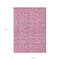 Homeroots 9' X 12' Blush And Ivory Floral Washable Indoor Outdoor Area Rug 581856 - alternate 8