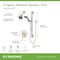 Symmons Origins Single Lever Handle Wall Mounted Shower Trim Kit 1.5 GPM (Valve Not Included) S9608PLR15TRMSTN - alternate 2