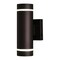 Vaxcel Chiasso, 11 in H, Bronze Outdoor Wall Light, 2-Light, LED, Up-Down T0822 - alternate 1
