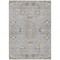 Homeroots 9' X 12' Gray Beige And Ivory Floral Washable Indoor Outdoor Area Rug 605477 - alternate 8