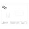 Dayton Reducing Bushing, 3/8 in Inside Dia, 1/2 in Outside Dia, 1 in L, 3/16 in Slot W, 3 PK 4X664 - alternate 2