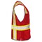 Dome75 DYNAMIC Enhanced Visibility Identification HiVis Contrast Mesh Safety Vest DV2183 - alternate 7
