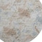 Homeroots 8' Midnight Ivory And Coffee Round Abstract Washable Indoor Outdoor Area Rug 643597 - alternate 4
