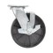 Vestil Glass Filled Nylon Swivel With Brake Caster 8 In. Diameter x 2 In. Width 1250 lb Black CST-VE-8X2GFN-SWB - alternate 8