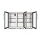 Koolmore 3 Door Stainless Steel Back Bar Cooler Counter Height Glass Door Refrigerator BC-3DSW-SS - alternate 8