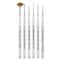 Silver Brush Ultra Mini Basic Miniature Detail Brushes, 6-Piece Set UMS-2460S - alternate 3