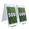 Signmission Sod, A-Frame & 2 Decals Installed, Heavy-Duty Plastic Frame SBHD-D-2436-Sod - alternate 5